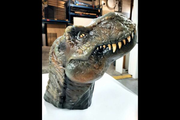 3D Resin Printed Model with Airbrushed Paint Treatment