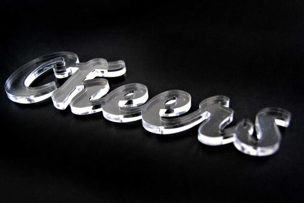 Laser Cutting Services - Laser Cut Clear Acrylic