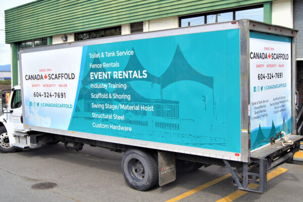 Canada-Scaffold---Truck-Wrap