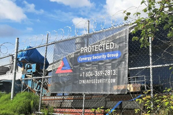 Cynergy Security Group - Fence Banner 2